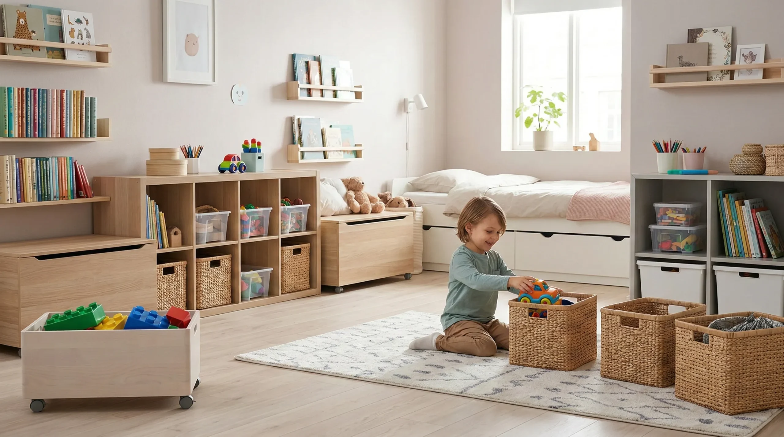 Decluttering a Child’s Room Without Stress (and Teaching Organisation Through Smart Systems)
