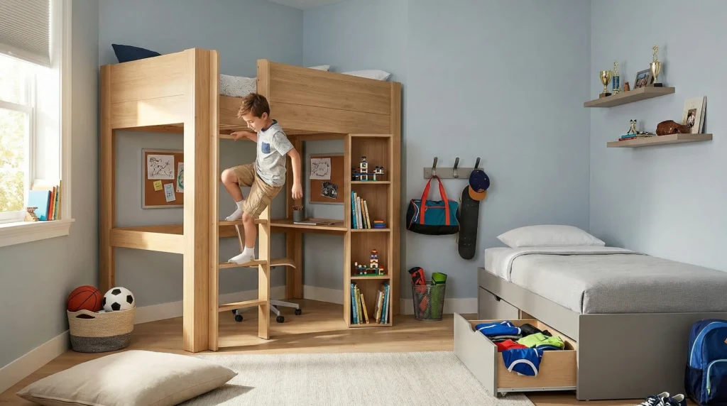 Space Saving Furniture for Active Kids