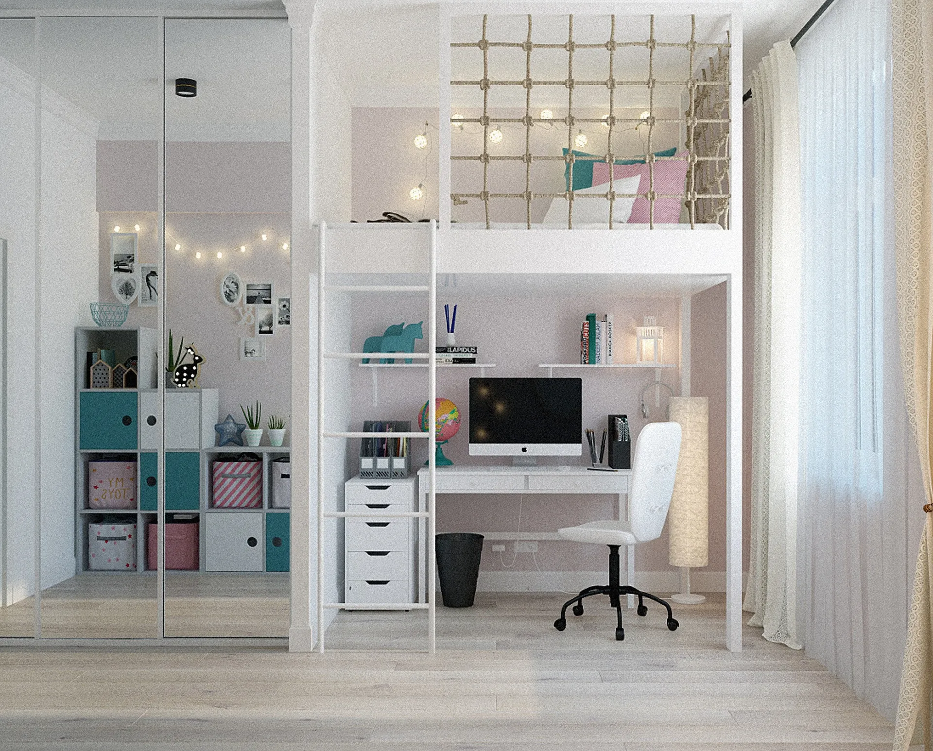 Multi-Functional Furniture for Compact Teen Rooms