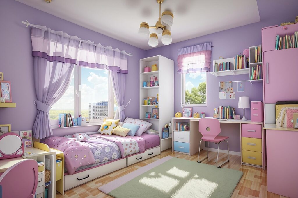 Smart Bedroom Layout Ideas for Kids' Bedroom Design
